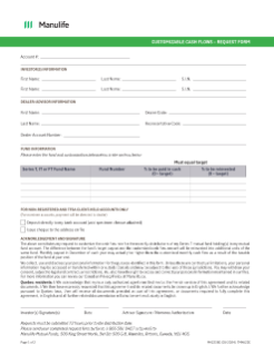 MK2208E — Customizable Cash Flow (Request Form)