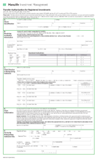 NN1537E - Transfer Authorization for Registered Investments