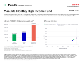 MK2401E - Manulife Monthly High Income Fund