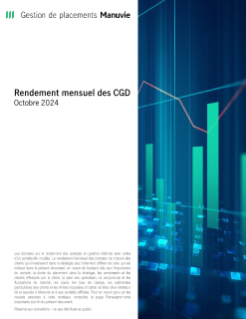 Rendement mensuel des CGD